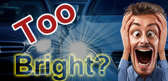 Bóng đèn đèn pha có quá sáng không?