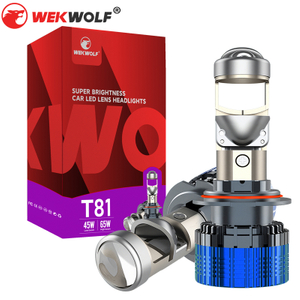 Sê -ri T81 | 84W 8400LM Máy chiếu mini ống kính Auto LED Bóng đèn pha