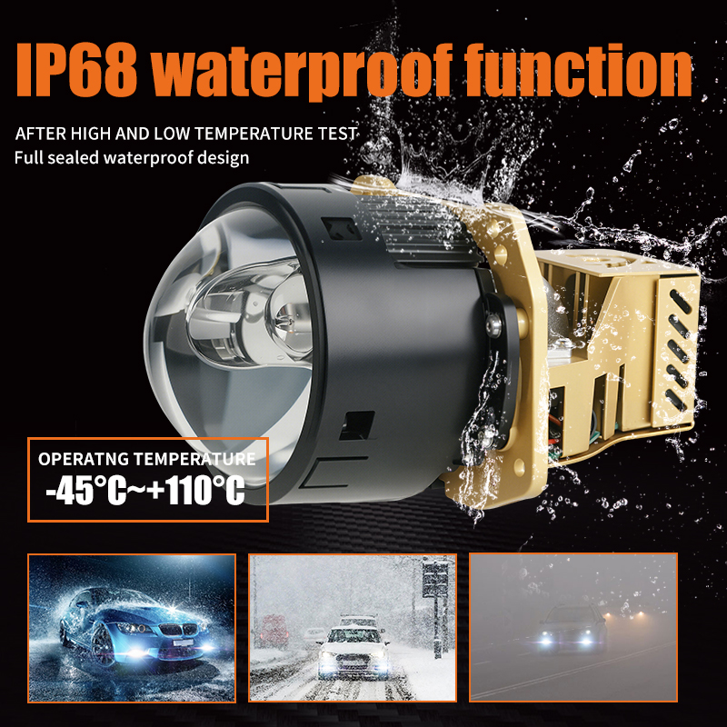  Sê -ri T13 | 3.0 inch 124W/164W Laser Dual Direct Trình chiếu BI LEN