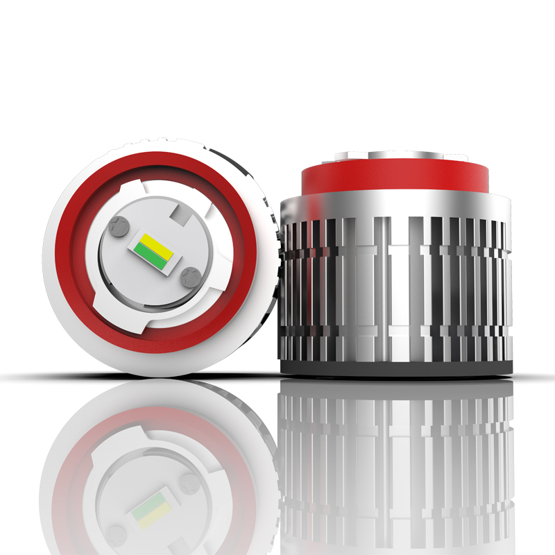 Bán buôn 24W 3000LM Hai màu 3000K Màu vàng hổ phách Trắng 6000K Đèn LED sương mù mini cho Toyota