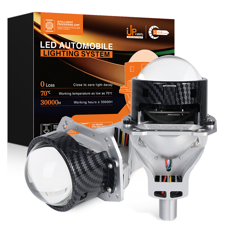 T11 Series | Công suất cao 3.0 inch 110W/156W Cup Dual BI LENT LED Đèn pha LED với chùm HI/LO