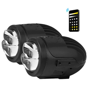 Thay đổi màu sắc 2 inch chùm tia BI Lens LED LED LED với điều khiển từ xa