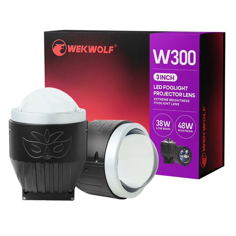 Máy chiếu đèn sương mù Bi Fogeral Power 3.0 inch cho ô tô Fog Universal 