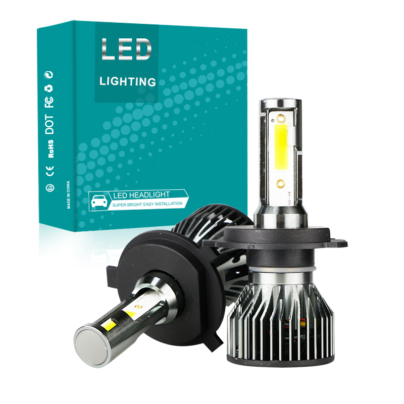 Bán buôn Bóng đèn pha ô tô LED 12V siêu sáng 4800LM 48W COB