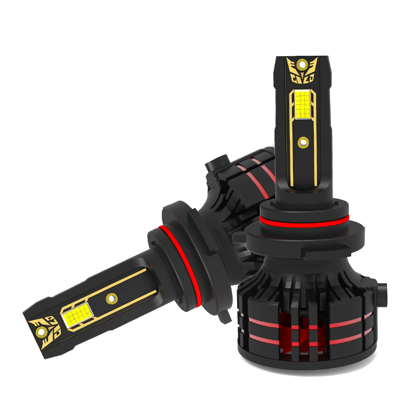 Ô Tô 9005 9006 Led Bóng Đèn Pha 12V 56W 5600Lumens 6000K Trắng Mát IP68 Chống Nước OEM LED bóng Đèn Ô Tô