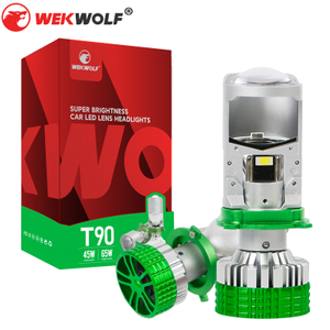 Sê -ri Tricolor T90 | 12V 6000K 4300K ​​3000K 3 màu đèn pha LED với ống kính máy chiếu