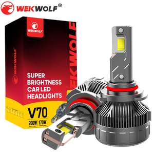 Độ sáng cao 29000LM 12V 280W 9005/HB3 Bóng đèn đèn pha LED cho xe hơi
