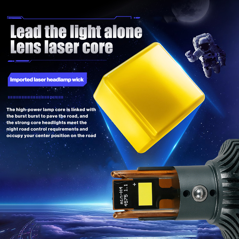 Sê -ri T92 | Thiết kế mới Van điện từ Valve H4 LED đèn pha LED Đèn pha cho xe hơi