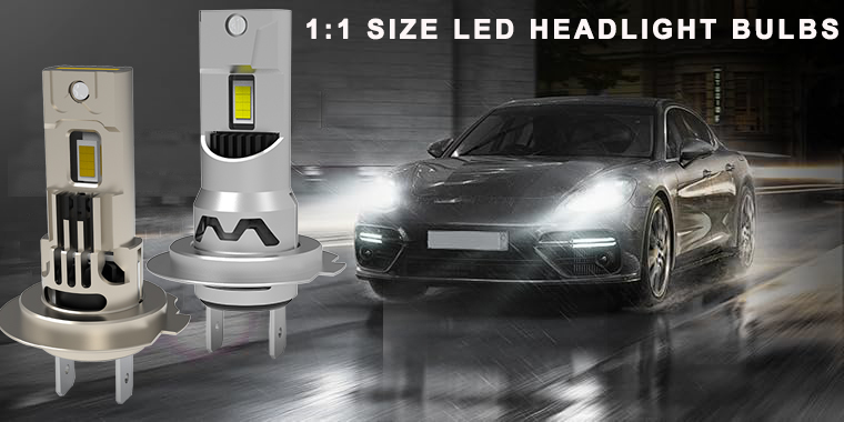 Hướng dẫn nâng cấp bóng đèn pha LED 1: 1 kích thước