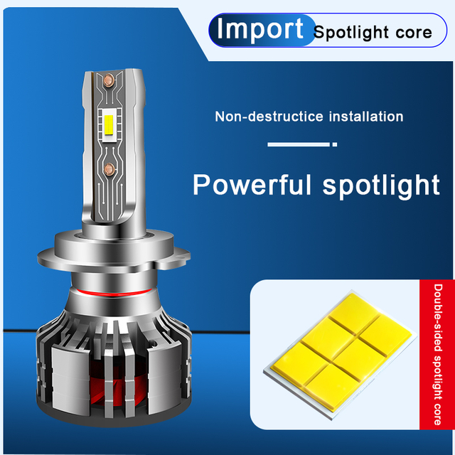 Bán buôn Bóng đèn pha ô tô LED chống nước OEM/ODM 12V 60W 