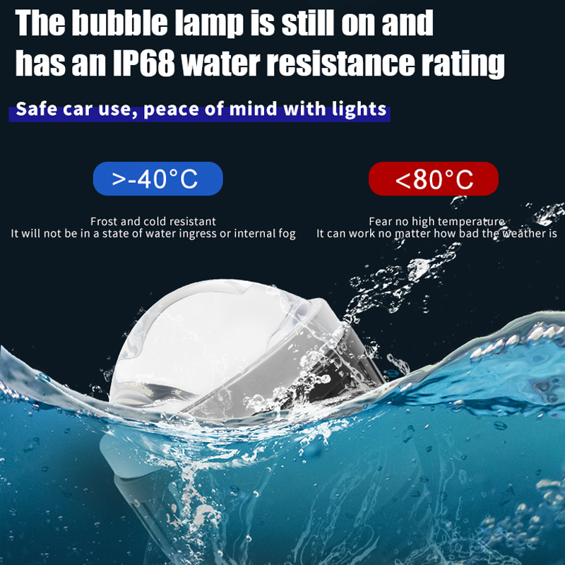 Bán buôn 3 inch Double Cup Dual Light Dual Chiếu trực tiếp Đèn LED sương mù