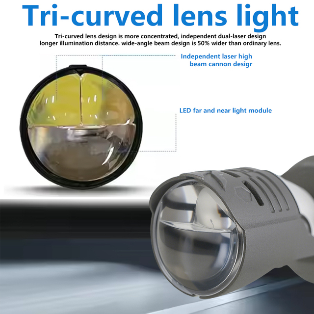  Sê -ri T91 | 12V Cao thấp chùm tia laser thiết kế đèn pha LED đèn pha với ống kính máy chiếu HD