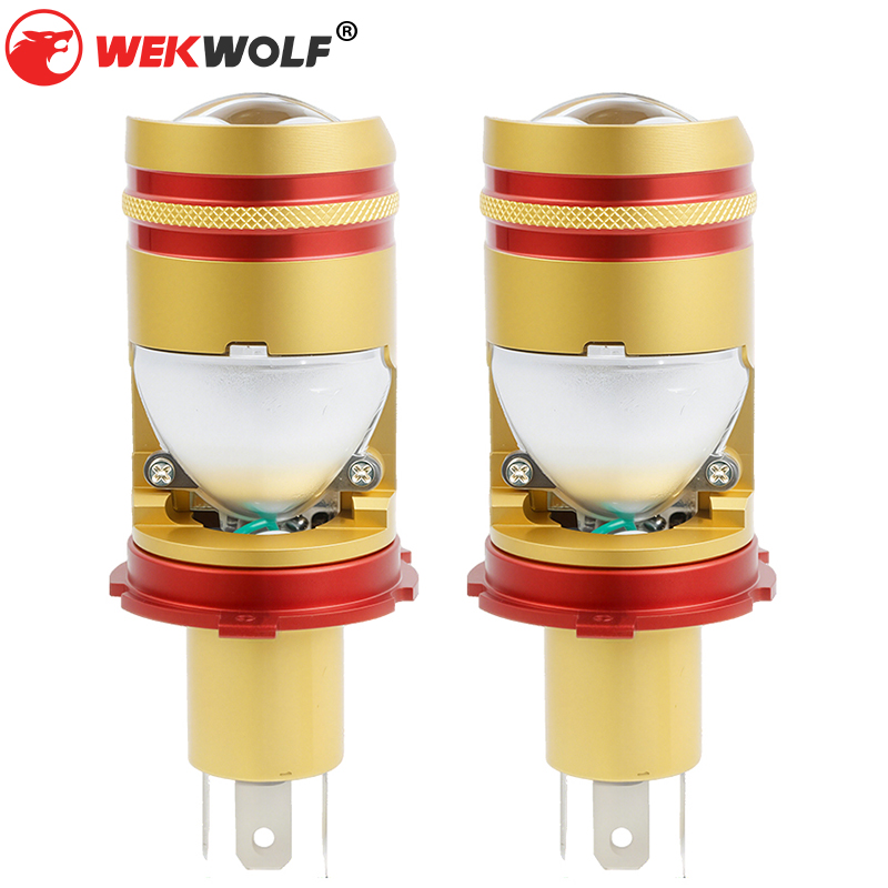 Sê -ri T93 | Tất cả trong một phích cắm chùm tia cao/thấp và chơi ống kính máy chiếu mini LED đèn pha H4