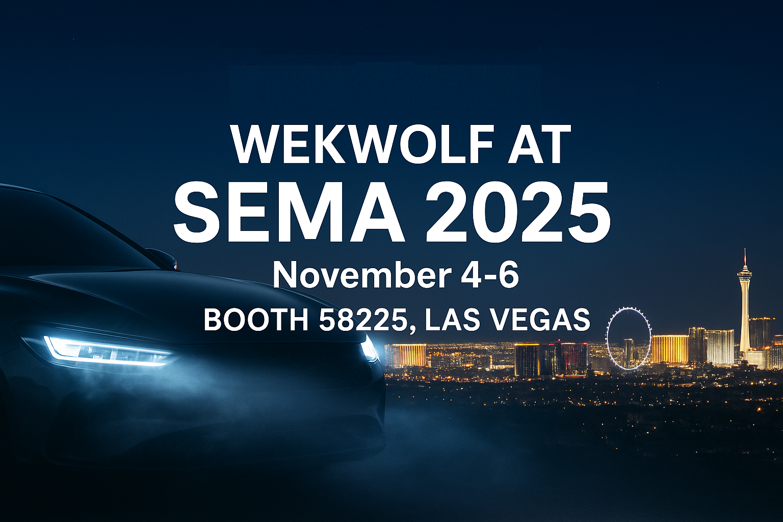 Chúng tôi đã sẵn sàng! Hẹn gặp bạn tại SEMA 2025