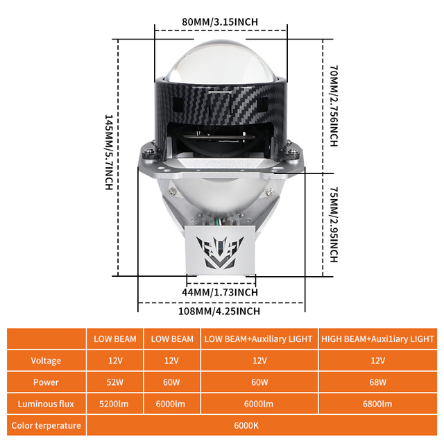 3 inch LED LED LED LED BI LED BI LED BI LED BID cho xe hơi cho xe hơi cho xe hơi