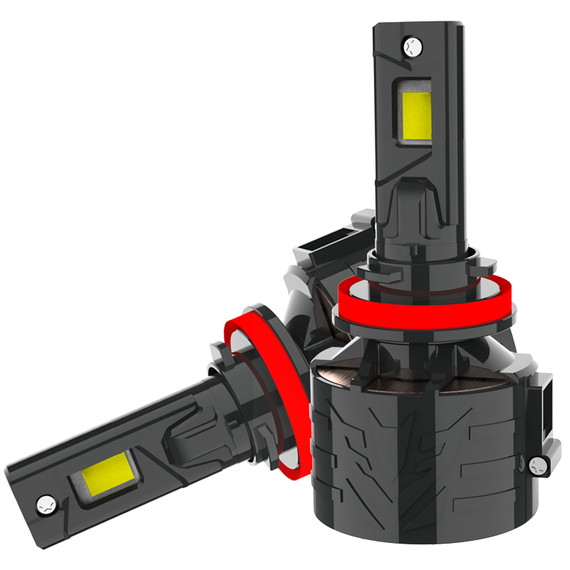 240W 25000lm ba ống ống Kenc Alloy LED Đèn pha cho xe hơi cho xe hơi