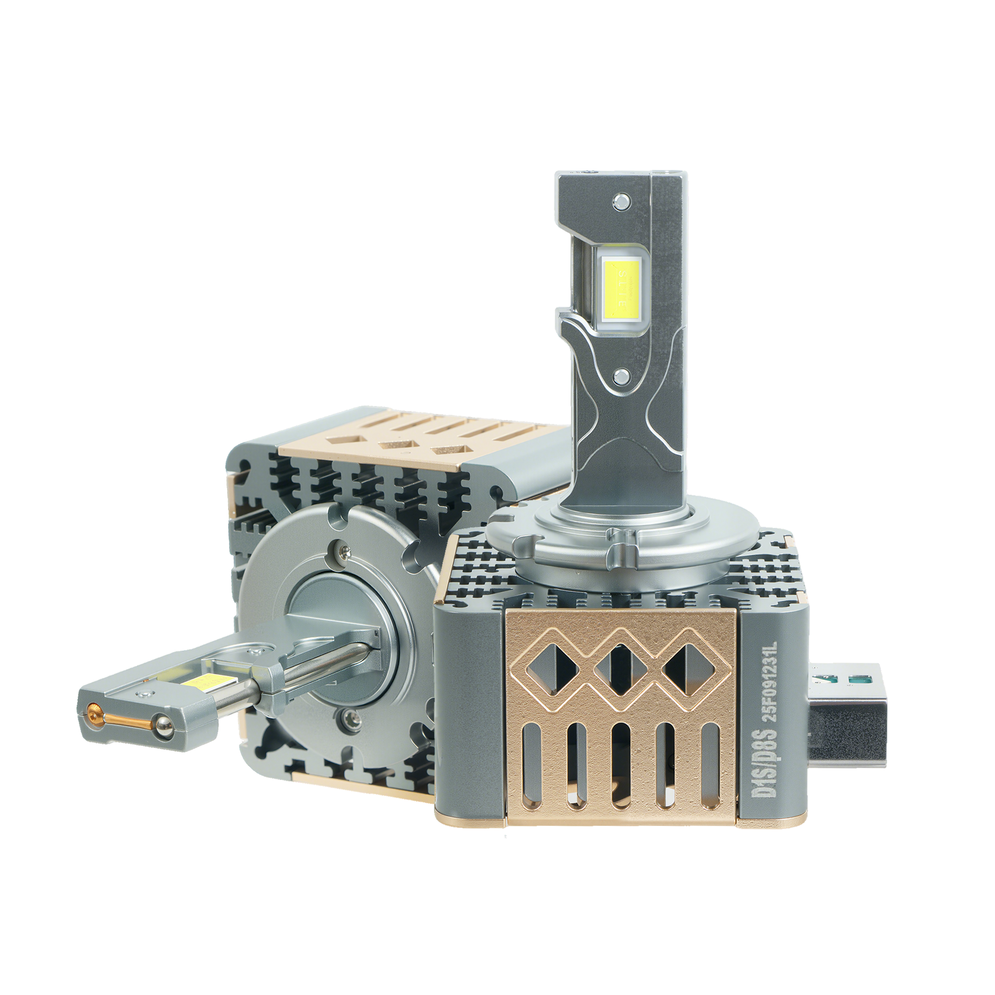 Độ sáng OEM 35W 10000LM 6000K Bóng đèn pha LED trắng mát 1:1 D1S Kích thước bóng đèn HID Bóng đèn thay thế Xenon