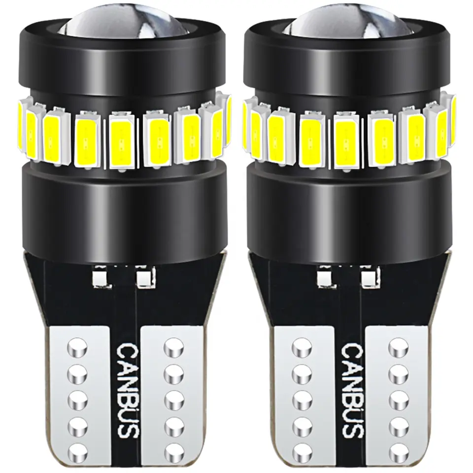 Đèn vòm Canbus 10V-30V Đèn đuôi T10 Led 3030 SMD 