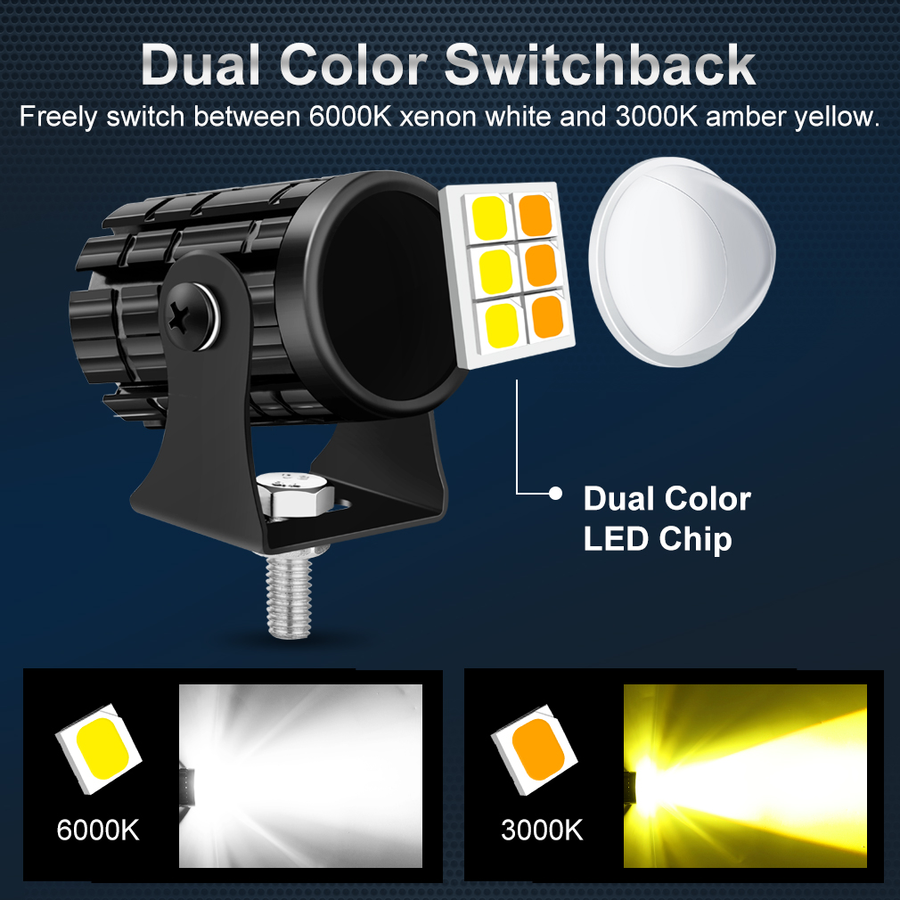 &aacute;nh đ&egrave;n s&acirc;n khấu nhỏ cho xe m&aacute;y