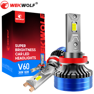 Công suất cao 240w LED đèn pha đèn pha V60 H11