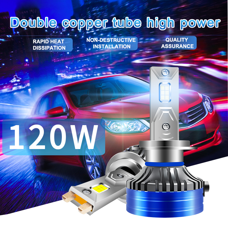 Bộ dụng cụ chuyển đổi đèn pha LED siêu sáng 24000lm