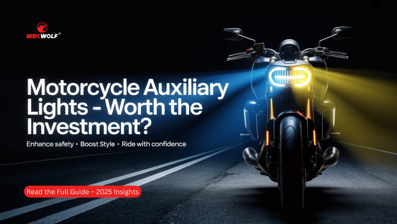 Đèn phụ trợ xe máy có đáng để đầu tư không?