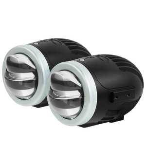 Trior Trior Tri màu 2 inch BI Máy chiếu ánh sáng Fog đèn chiếu sáng với điều khiển từ xa