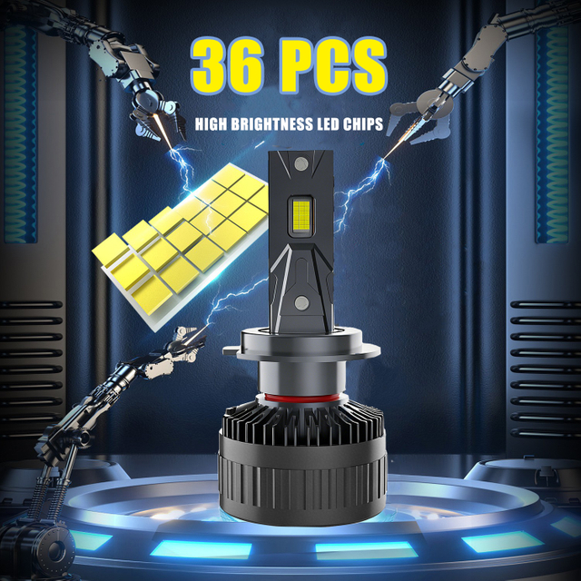 OEM ODM 130W 13000LM Ống đồng đơn 6000K Bóng đèn pha ô tô đa năng Đèn pha Led tự động