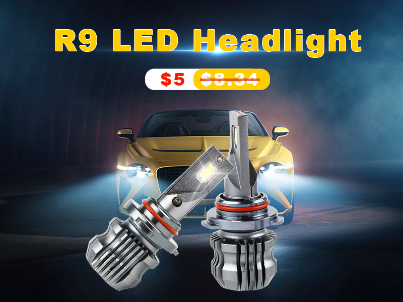 Đ&egrave;n pha led &ocirc; t&ocirc; 9005 