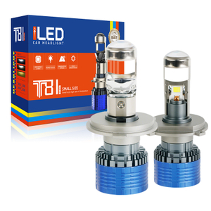 Tùy chỉnh Super Bright 8400lm LED đèn pha đèn pha với ống kính máy chiếu mini