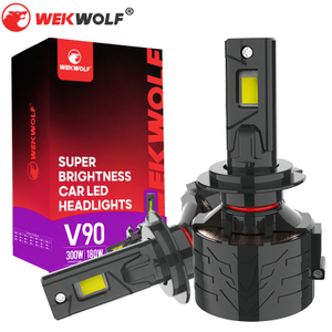 Sê -ri V90 | Công suất cao 240W 24000lm Đèn pha LED LED Bóng đèn H7