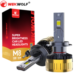 Sê -ri M8 | 130W 13000LM Bóng đèn đèn pha LED H7