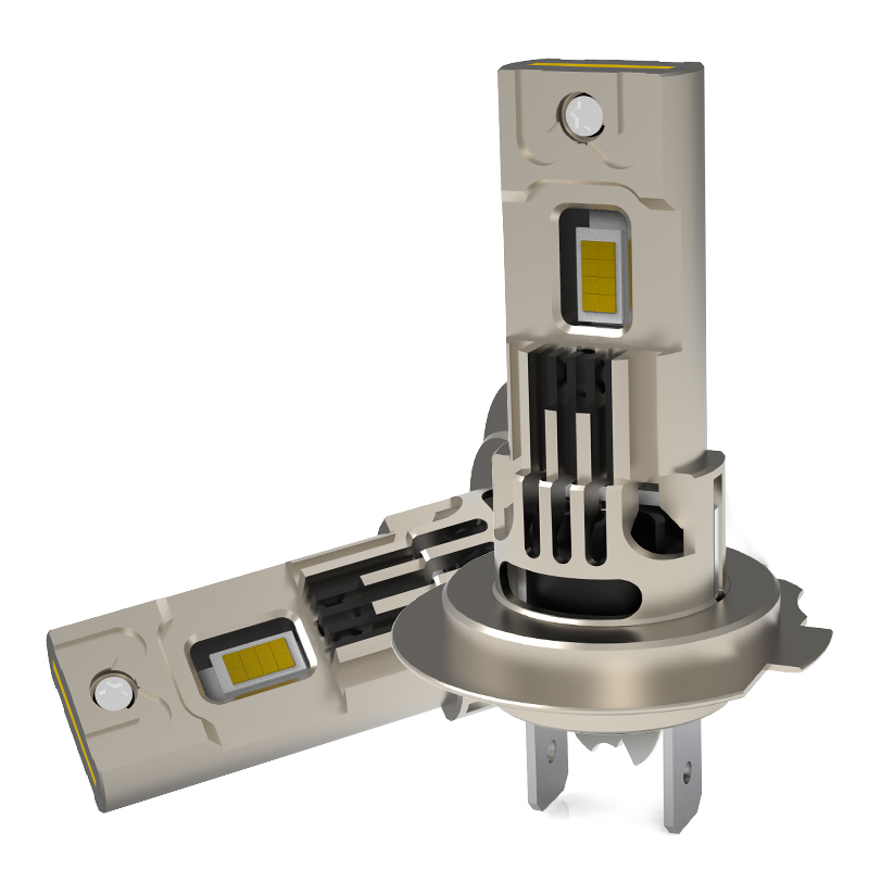 1: 1 Kích thước 70W 7000lm plug và chơi đèn pha led tất cả trong một trong một bóng đèn H7