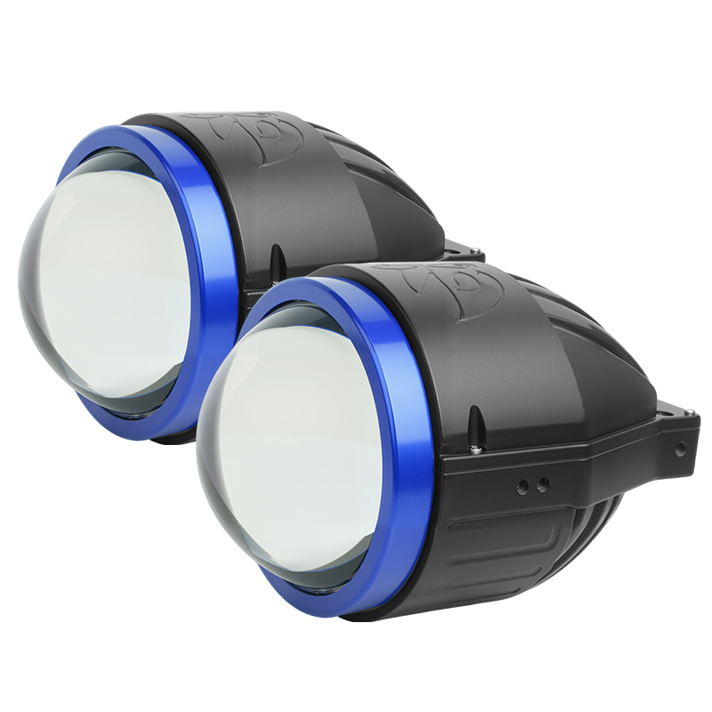 Không thấm nước 3 inch Three Three Cao thấp chùm thấp 3000K/4300K/6000K BI LENT LED LED LED LED FOG Đèn