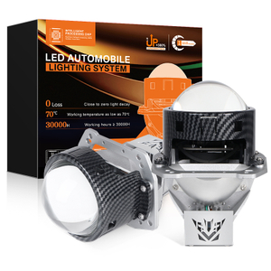 Sê -ri T10 | Đường cắt phẳng siêu sáng 24V 3 inch 104W chùm tia thấp 136W Tia cao BI LENTION LED Đèn pha LED Đèn pha LED