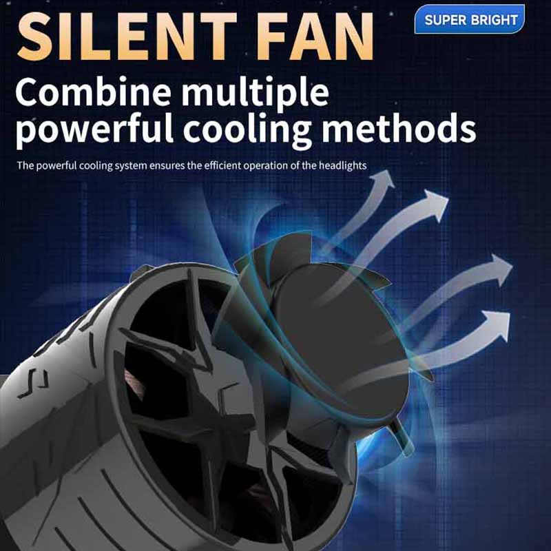 Dòng V90 | Bóng đèn pha LED ô tô công suất cao 240W 24000LM H7 chống nước