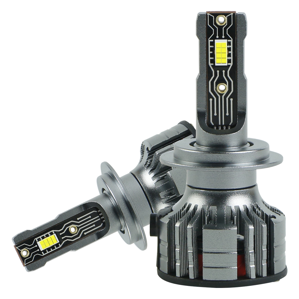 Dòng A8 | Giá xuất xưởng Siêu sáng 60W 6000LM Trình điều khiển tuyến tính Bóng đèn pha Led ô tô 12V