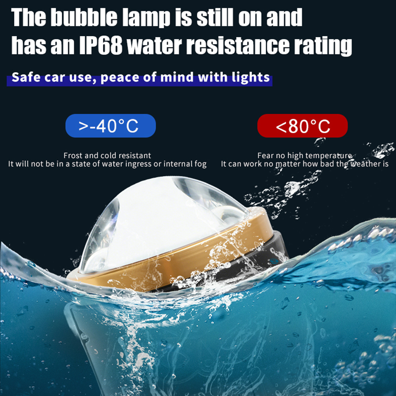 OEM/ODM 3 Inch Smart AI App Điều khiển máy chiếu ba màu Ống kính sương mù Đèn sương mù LED tia laser cao thấp chống thấm nước kép trực tiếp