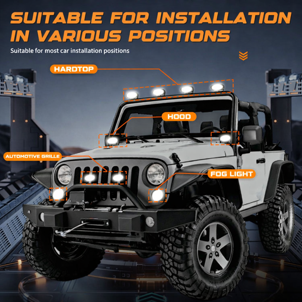 85W 3 Ống Kính Máy Chiếu Bi Led Đèn Lưới Tản Nhiệt Ô Tô Chùm Cao Thấp Quạt Đôi Làm Mát Đèn Lưới Tản Nhiệt Phía Trước Đèn Phụ Cho Xe Tải Xe Địa Hình SUV