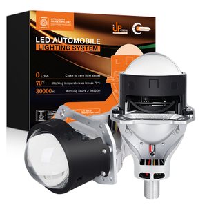 Trình điều khiển tích hợp 12V/24V 3 inch Trình điều khiển có đèn pha LED Dual Tia LEN