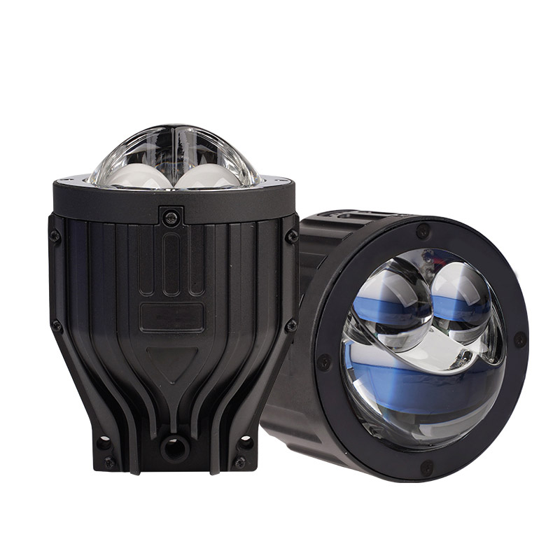 Chất lượng cao 3 inch đôi cốc kép ánh sáng kép ống kính chiếu trực tiếp ánh sáng đèn LED
