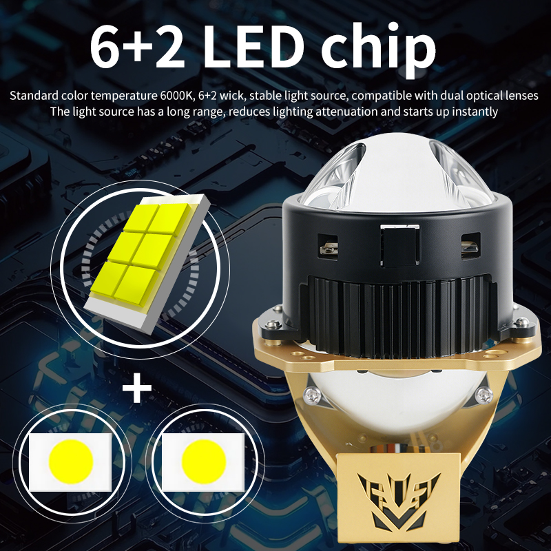  Sê -ri T13 | 3.0 inch 124W/164W Laser Dual Direct Trình chiếu BI LEN