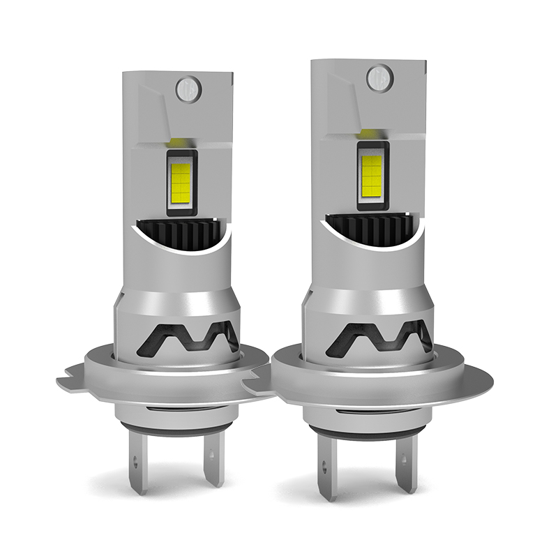 Sê -ri V25S | 1: 1 Mini Size 64W 6400LM 6500K màu trắng mát tất cả trong một đèn pha đèn LED cho xe hơi