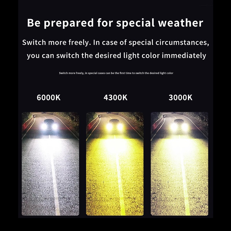 Máy chiếu đèn LED 3.0 inch LED LED LED LED LED với bộ trang điểm đèn pha phản chiếu kép