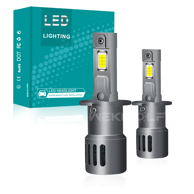 Tất cả trong một kích thước nhỏ cắm và chạy 48W 4800LM 12V Bộ điều khiển tuyến tính Bóng đèn pha LED có quạt 