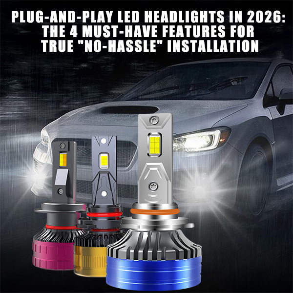 Đèn pha LED cắm và chạy vào năm 2026: 4 tính năng bắt buộc phải có để lắp đặt thực sự 'Không rắc rối'
